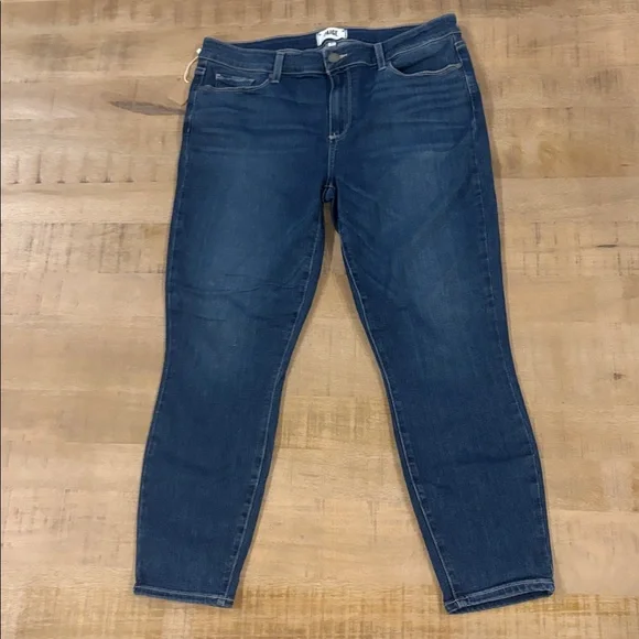 PAIGE Jeans Verdugo Crop Womens Denim Size 32 - Picture 3 of 8